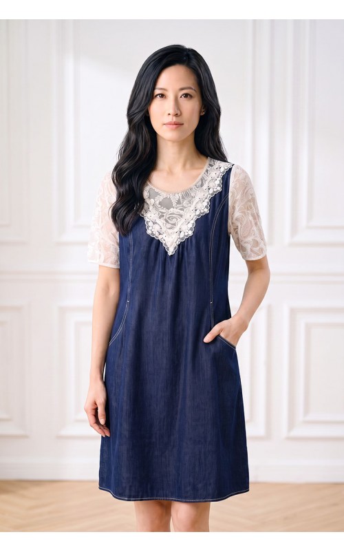 4✮- PFFRY5821 - Knee Dress