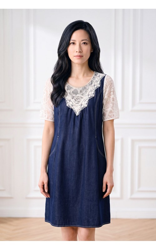 4✮- PFFRY5821 - Knee Dress