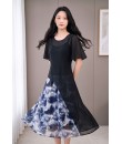 4✮- PFFRY6991 - Midi Dress (Long Top+Dress)