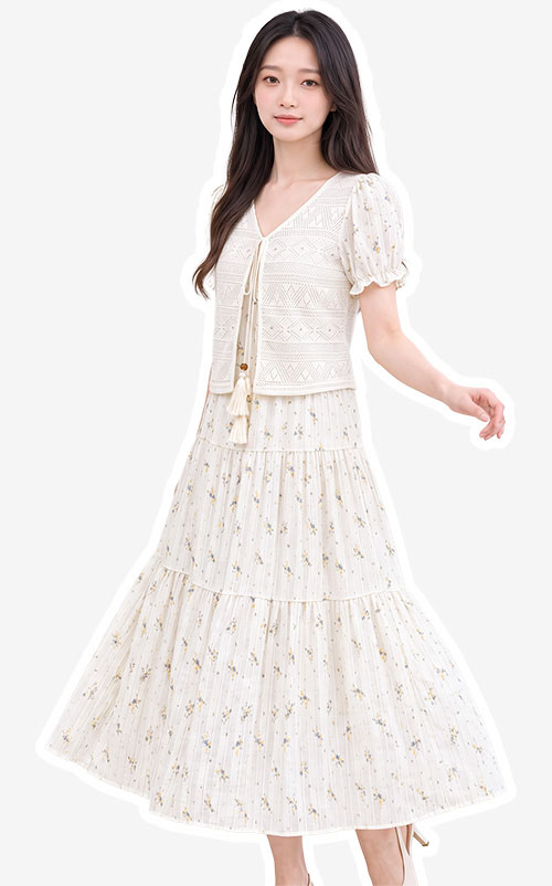 4✮- PFFRY7492 - Midi Dress