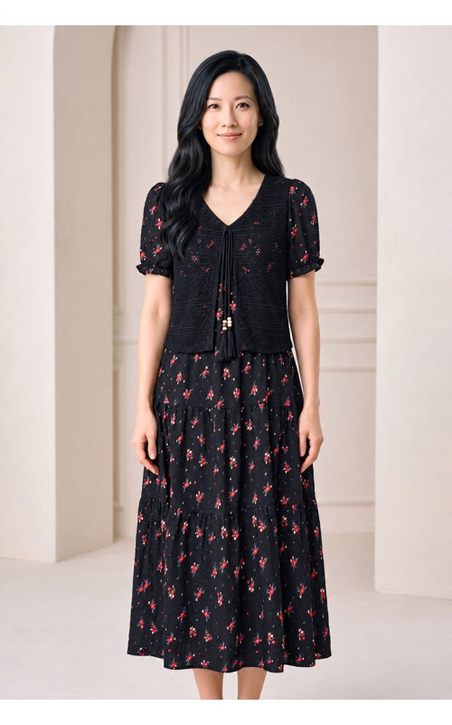 4✮- PFFRY7492 - Midi Dress