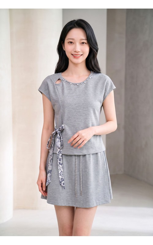 4✮- PFFRY7632 - Set (Top+Skorts)