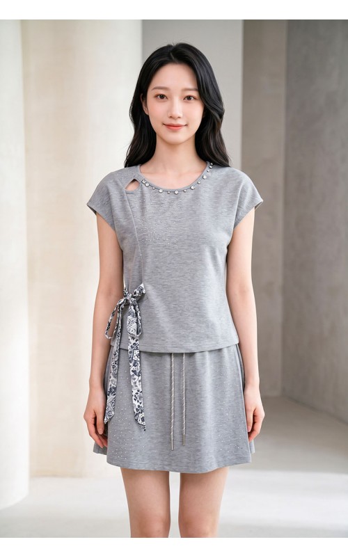 4✮- PFFRY7632 - Set (Top+Skorts)
