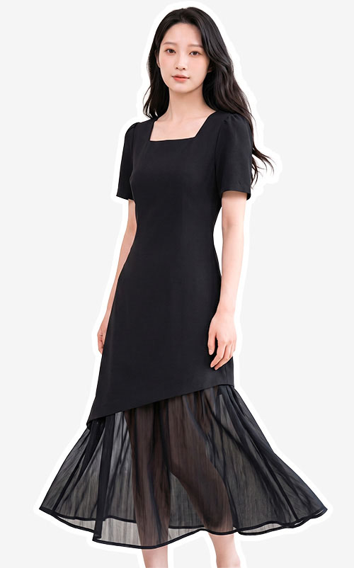 4✮- PFFRY7644 - Midi Dress