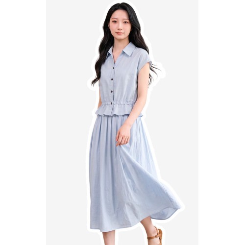 4✮- PFFRY7750 - Midi Dress (Top+Skirt)