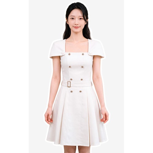 4✮- PFFRY7908 - Knee Dress