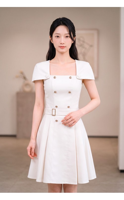 4✮- PFFRY7908 - Knee Dress