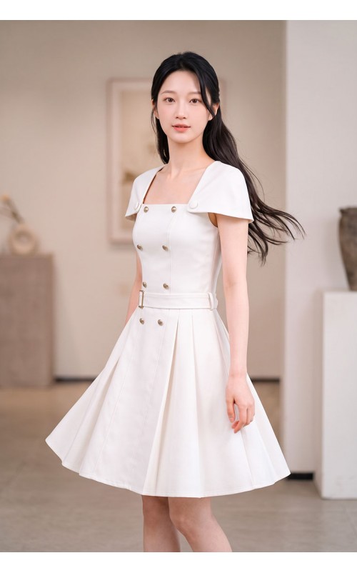 4✮- PFFRY7908 - Knee Dress
