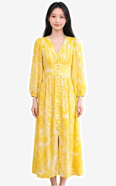 4✮- PFFRY7935 - Midi Dress