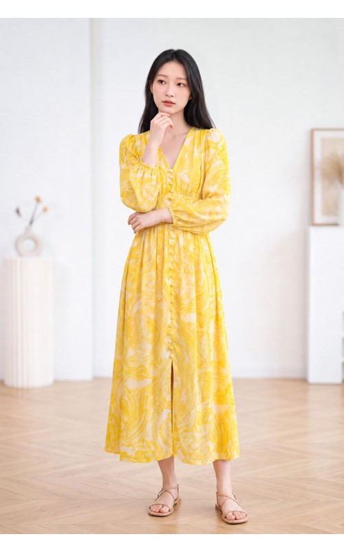 4✮- PFFRY7935 - Midi Dress