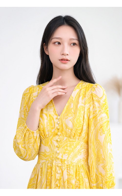 4✮- PFFRY7935 - Midi Dress