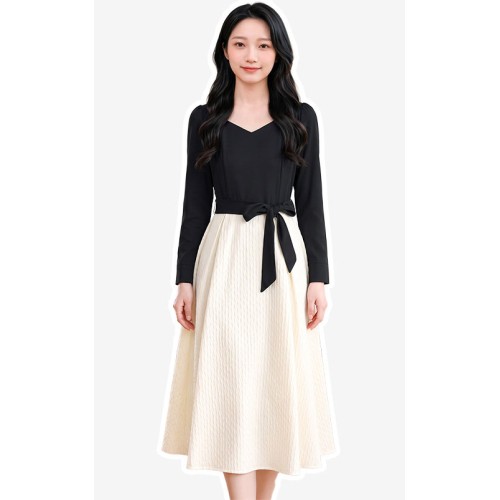 4✮- PFFRY7936 - Knee Dress
