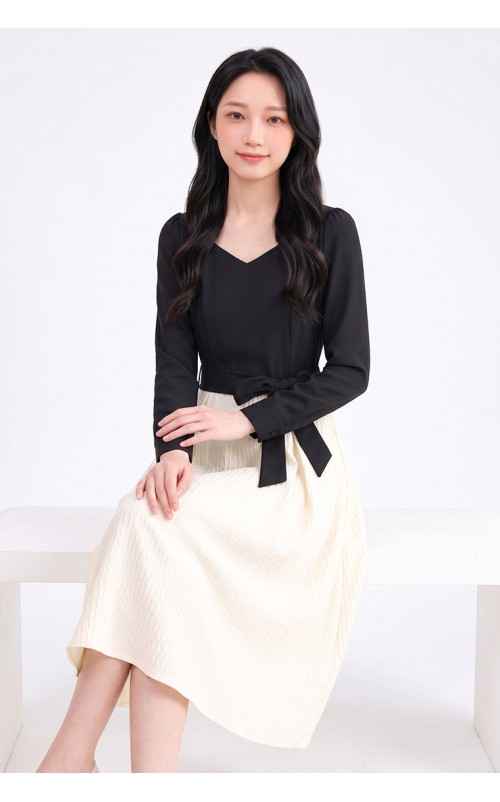 4✮- PFFRY7936 - Knee Dress