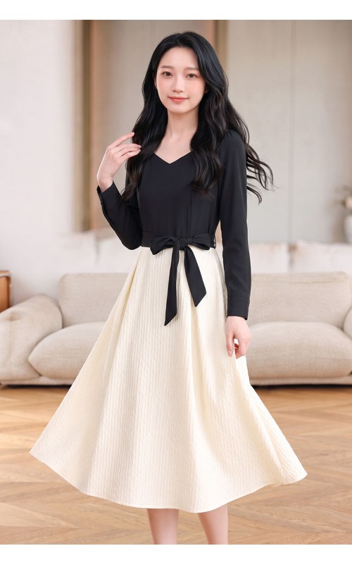 4✮- PFFRY7936 - Knee Dress