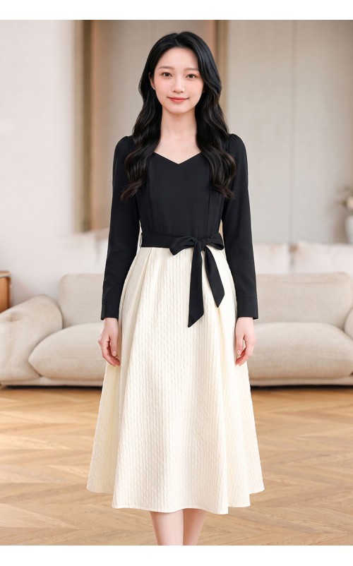 4✮- PFFRY7936 - Knee Dress
