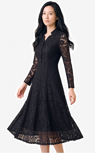 4✮- PFFRY7957 - Midi Dress