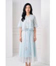 4✮- PFFRY8018 - Midi Dress (Top+Skirt)