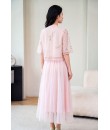 4✮- PFFRY8018 - Midi Dress (Top+Skirt)