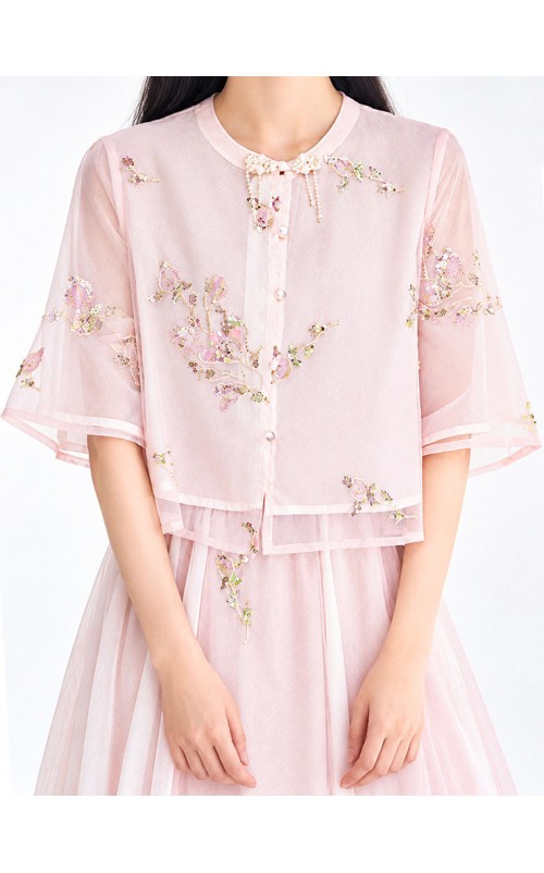 4✮- PFFRY8018 - Midi Dress (Top+Skirt)