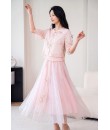 4✮- PFFRY8018 - Midi Dress (Top+Skirt)