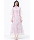 4✮- PFFRY8019 - Midi Dress (Top+Skirt)