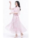 4✮- PFFRY8019 - Midi Dress (Top+Skirt)