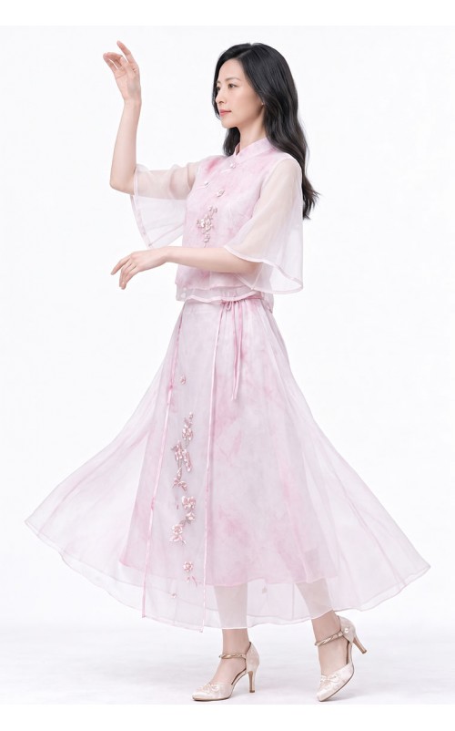 4✮- PFFRY8019 - Midi Dress (Top+Skirt)