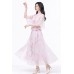 4✮- PFFRY8019 - Midi Dress (Top+Skirt)