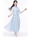 4✮- PFFRY8019 - Midi Dress (Top+Skirt)