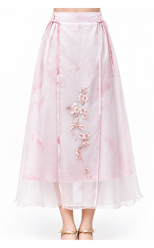 4✮- PFFRY8019 - Midi Dress (Top+Skirt)