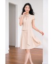 4✮- PFFRY8051 - Knee Dress (Top+Skirt)