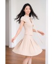 4✮- PFFRY8051 - Knee Dress (Top+Skirt)