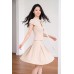 4✮- PFFRY8051 - Knee Dress (Top+Skirt)