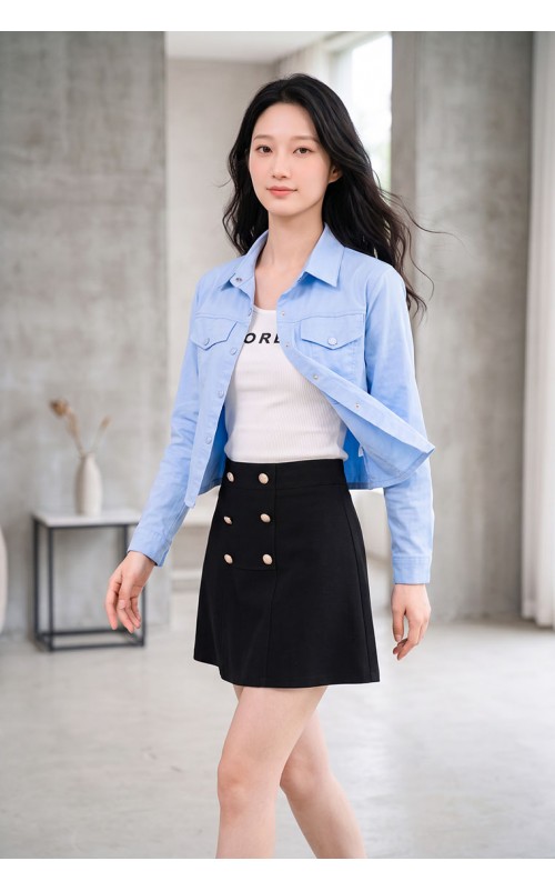 4✮- PFFRY8065 - Crop Coat