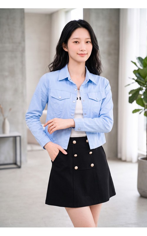 4✮- PFFRY8065 - Crop Coat