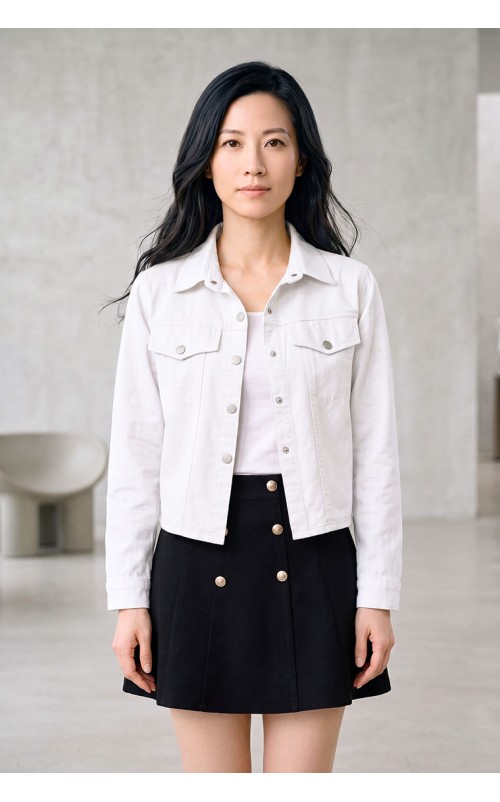4✮- PFFRY8065 - Crop Coat