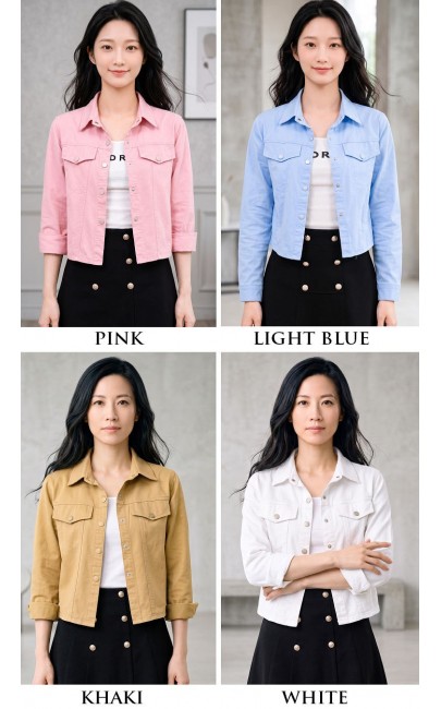 4✮- PFFRY8065 - Crop Coat