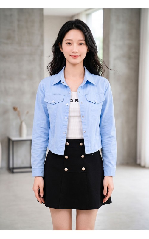4✮- PFFRY8065 - Crop Coat