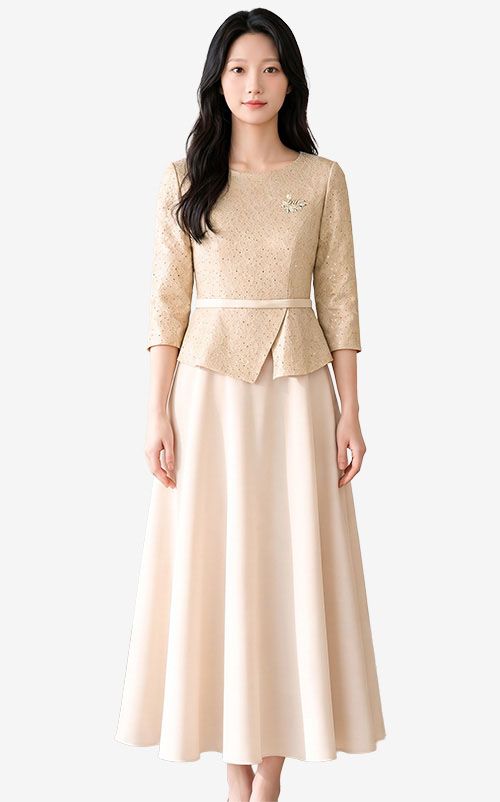 4✮- PFFRY8308 - Midi Dress