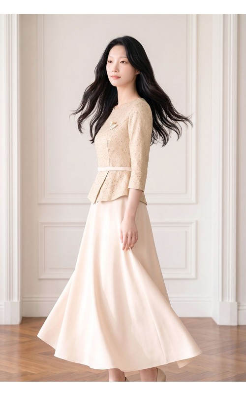4✮- PFFRY8308 - Midi Dress