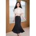 4✮- PGFRY8267 - Mermaid Midi Dress (Top+Skirt)
