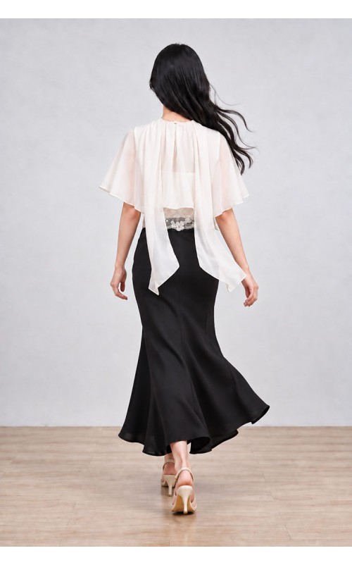4✮- PGFRY8267 - Mermaid Midi Dress (Top+Skirt)