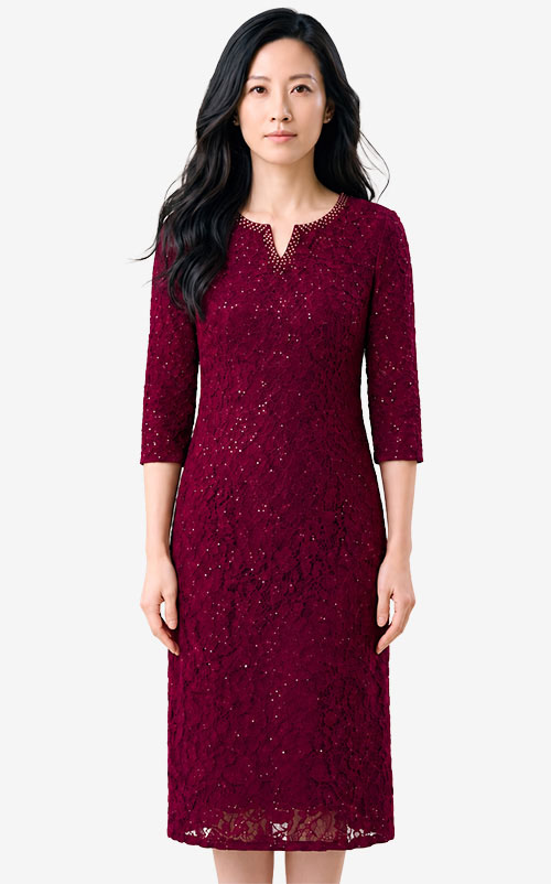 4✮- PGFRY8277 - Midi Dress
