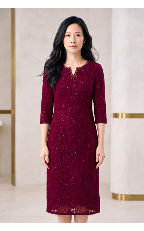 4✮- PGFRY8277 - Midi Dress