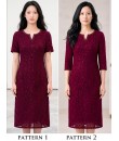 4✮- PGFRY8277 - Midi Dress