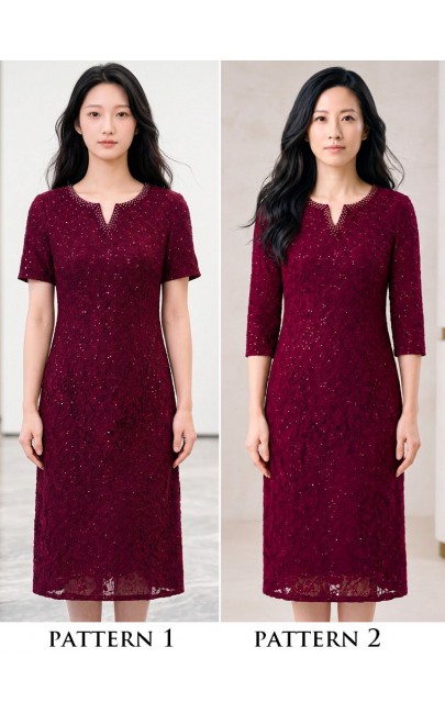 4✮- PGFRY8277 - Midi Dress
