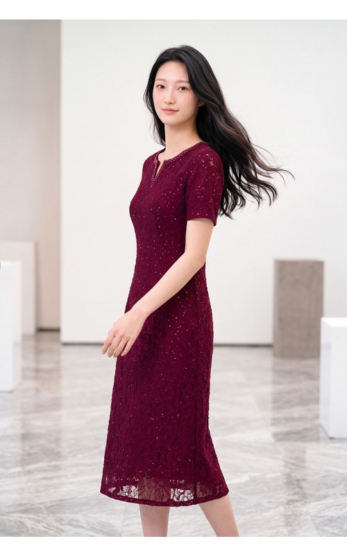 4✮- PGFRY8277 - Midi Dress