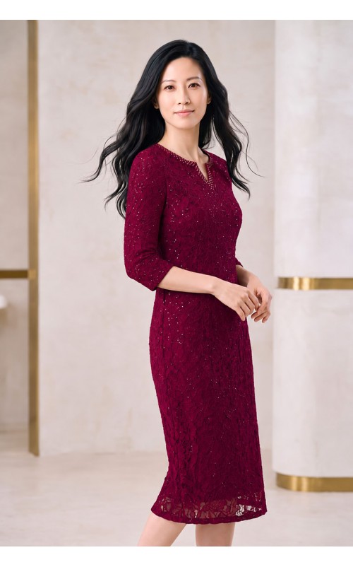 4✮- PGFRY8277 - Midi Dress