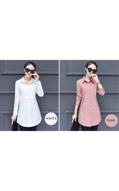 4✮- Long Casual Shirt - WGFT63389 (Ready Stock)