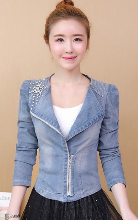 4✮- Denim Cardigan - ZPFT84691 / Y10849